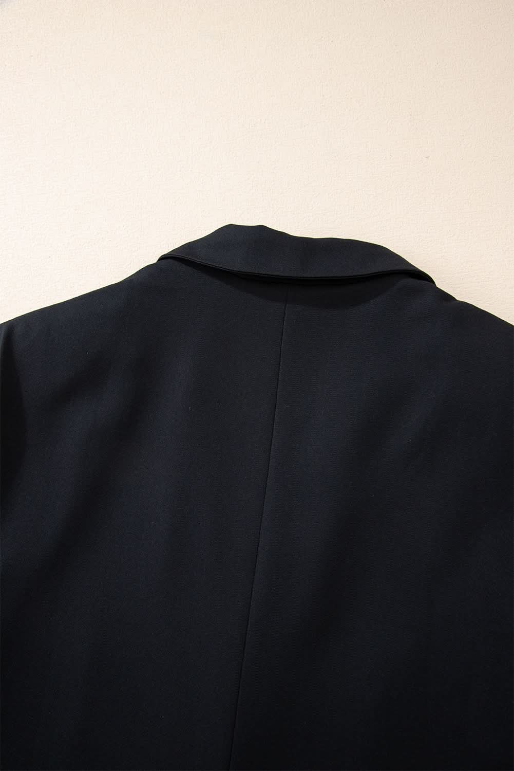 Chic black blazer with pockets - Love Salve